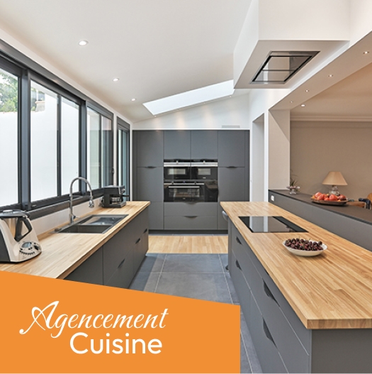 Réalisation d'agencement de cuisine sur mesure par NOXI Agencement
