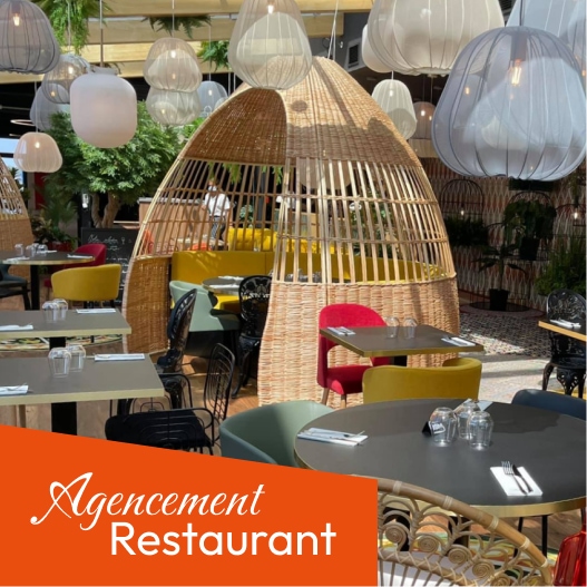 Agencement de restaurant sur mesure